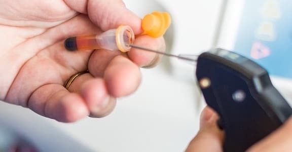 photo d'une analyse sanguine