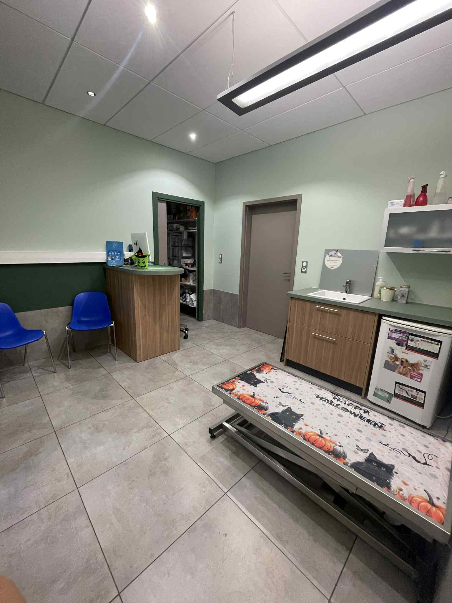 photo d'une des salles de consultation