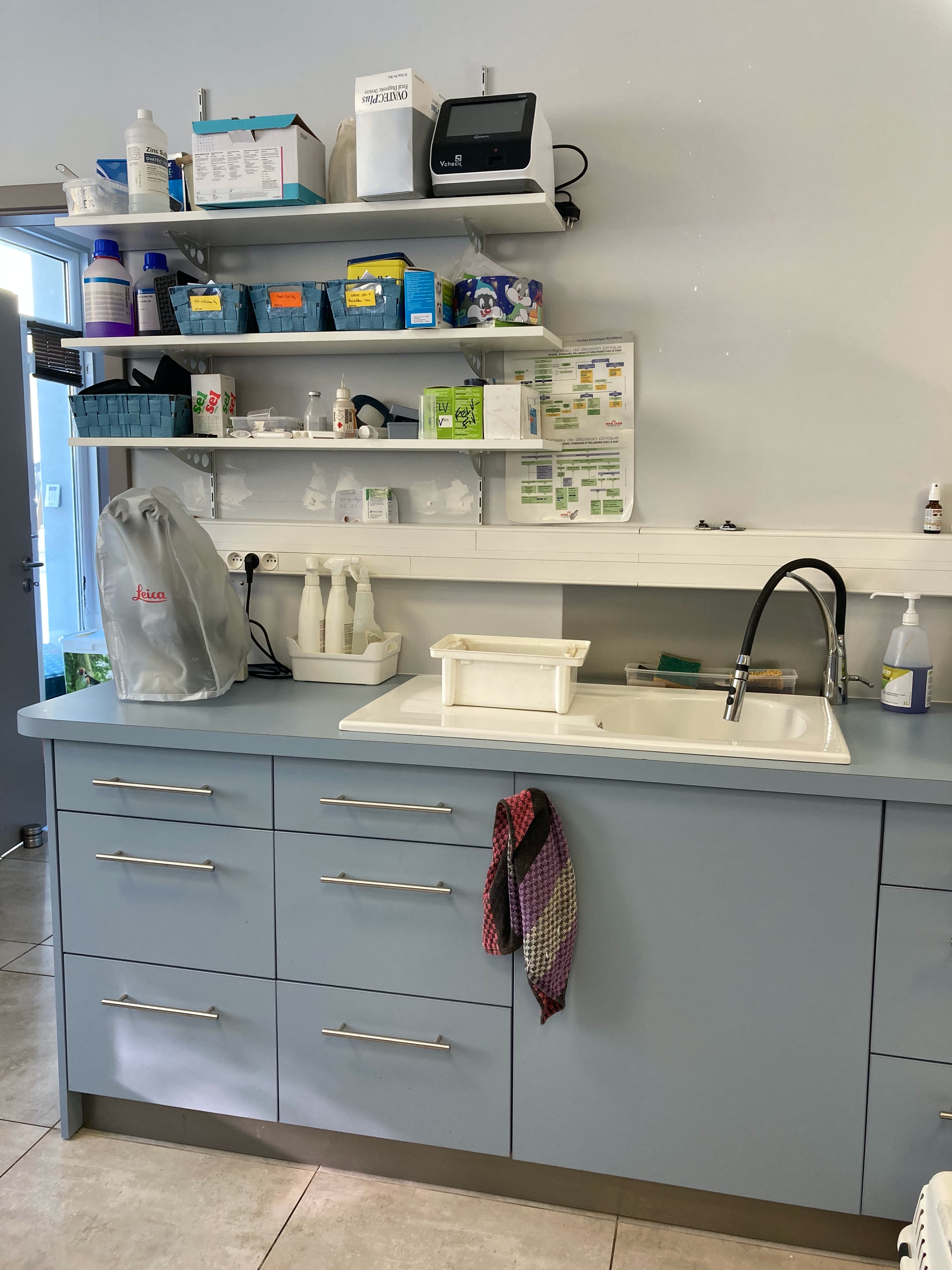 photo de la salle de préparation